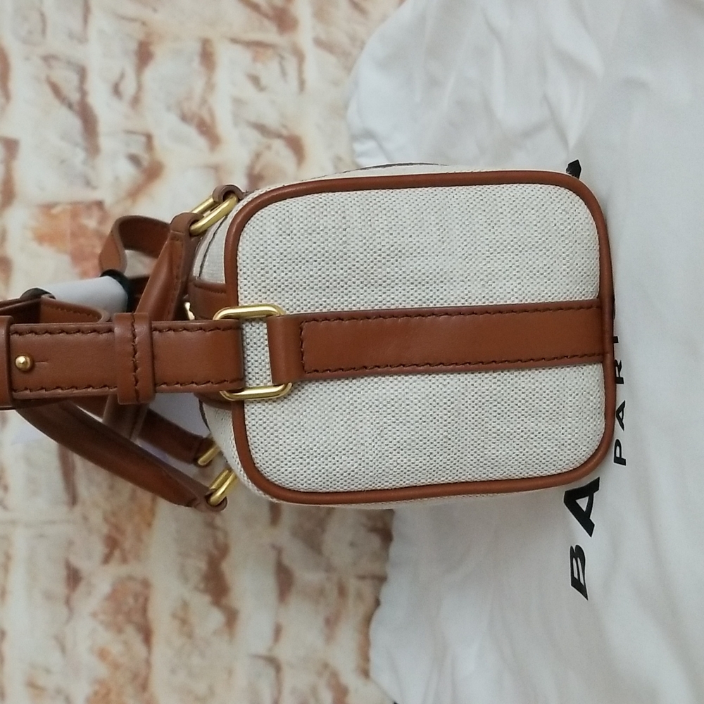 New BALMAIN B-Army Boston 20 Canvas Monogram Bag - Picture 6 of 12